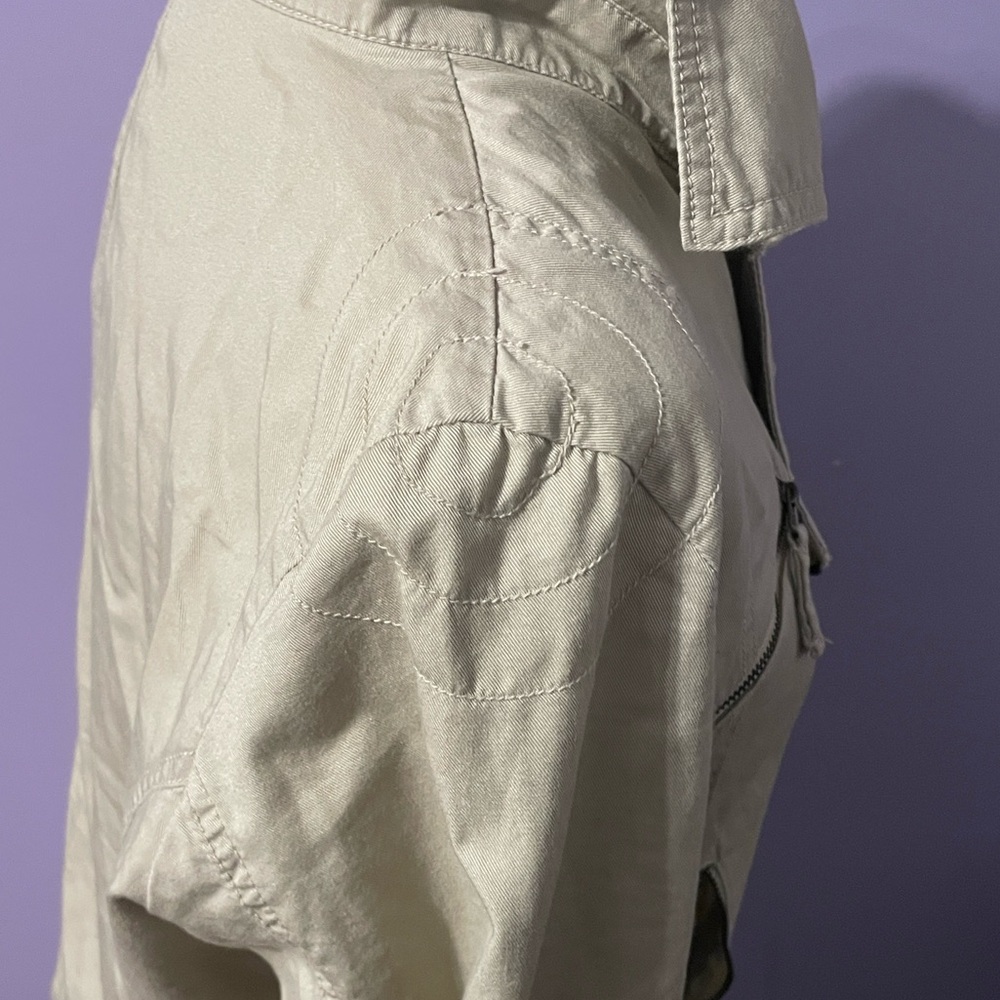 Dynamite Light Tan Utility Jacket - Picture 3 of 4